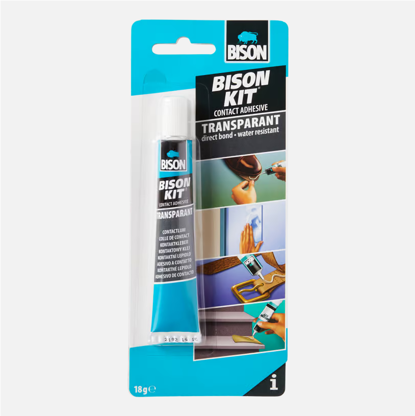 Bison transparante lijm voor het verlijmen van uw urn