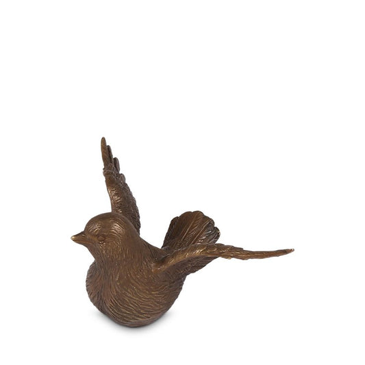 Vogel van brons - "Vliegt uit"